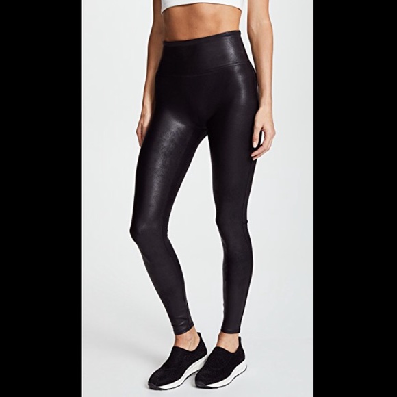 SPANX Pants - NWT- Spanx faux leather leggings